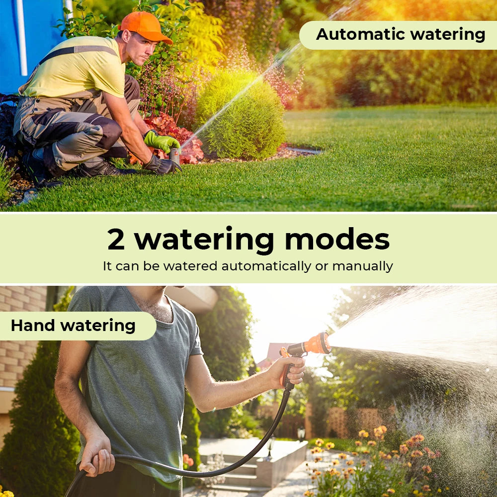 Automatic Garden Water Timer | LCD Display | Rain Delay | Yard & Greenhouse | StriveRiseFit