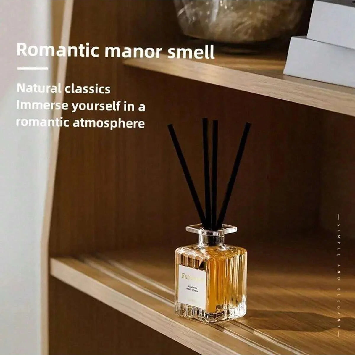 50ml Flameless Reed Diffuser Aromatherapy Fragrance Oil Air Freshener | StriveRiseFit