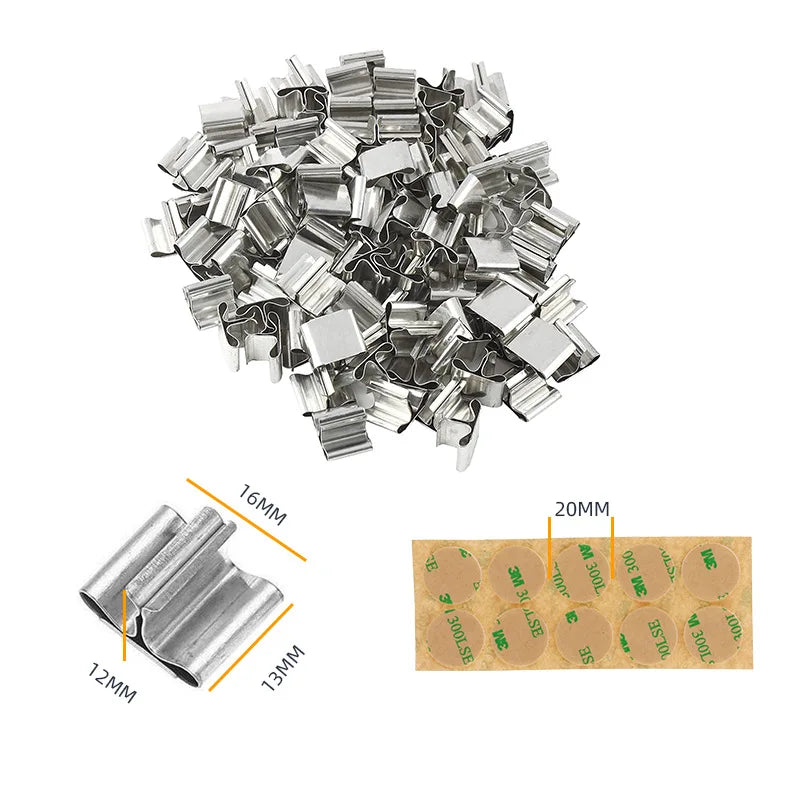 Wooden Candle Wicks with Metal Clip Base, 30 & 50-Pack | StriveRiseFit