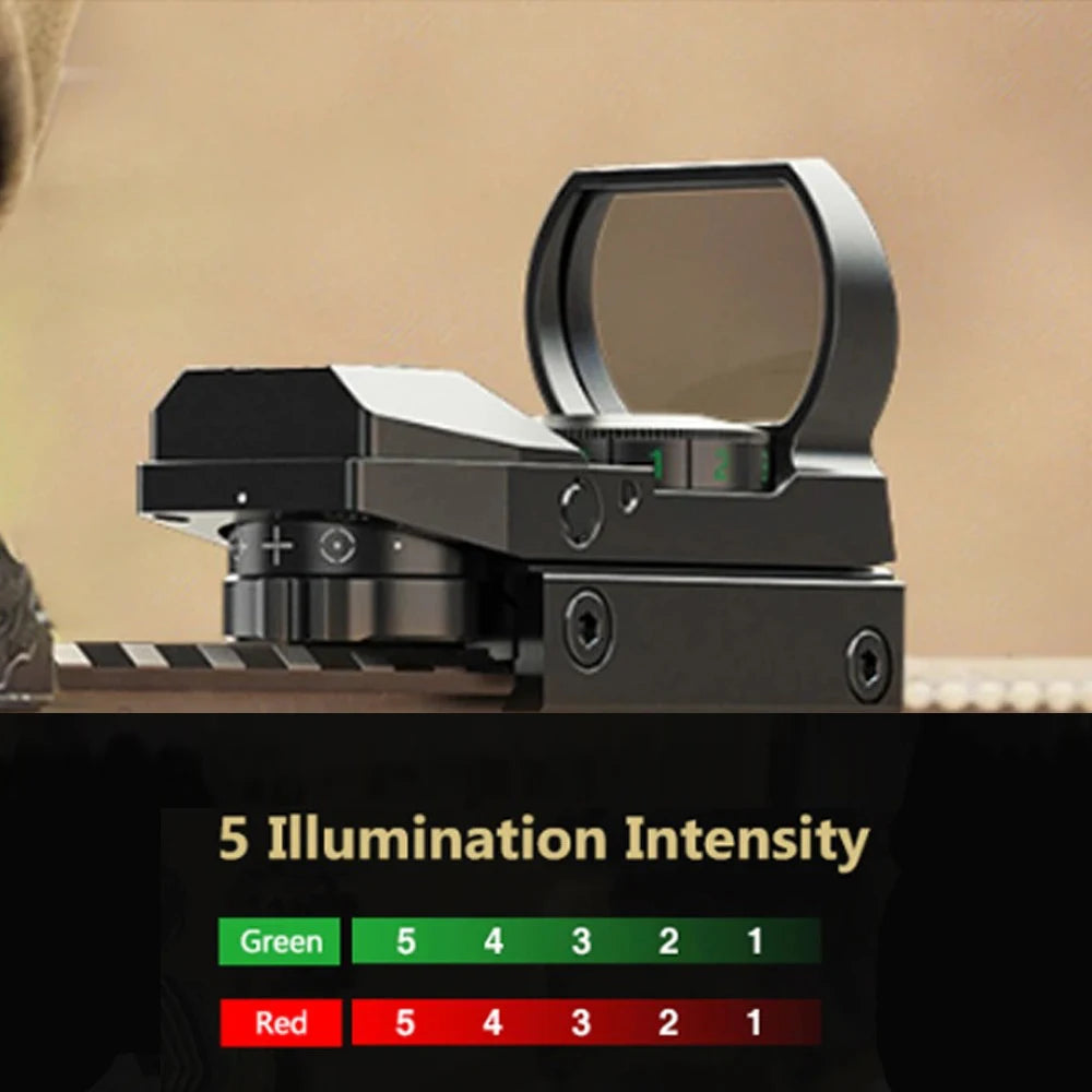 Bestsight SBD Tactical Red/Green Dot Reflex Sight - 11mm & 20mm Rail