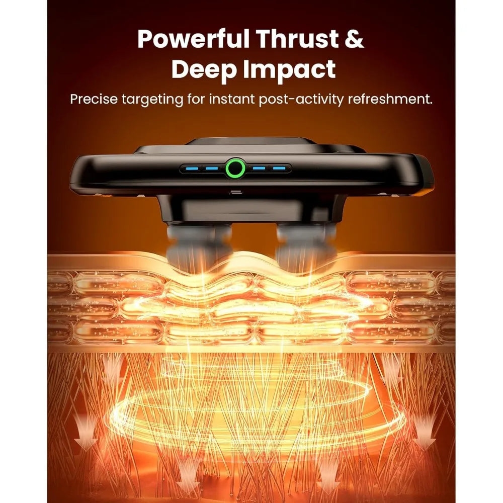 BOB AND BRAD A1 4-Head Deep Tissue Massage Gun - FSA/HSA Eligible | StriveRiseFit.com