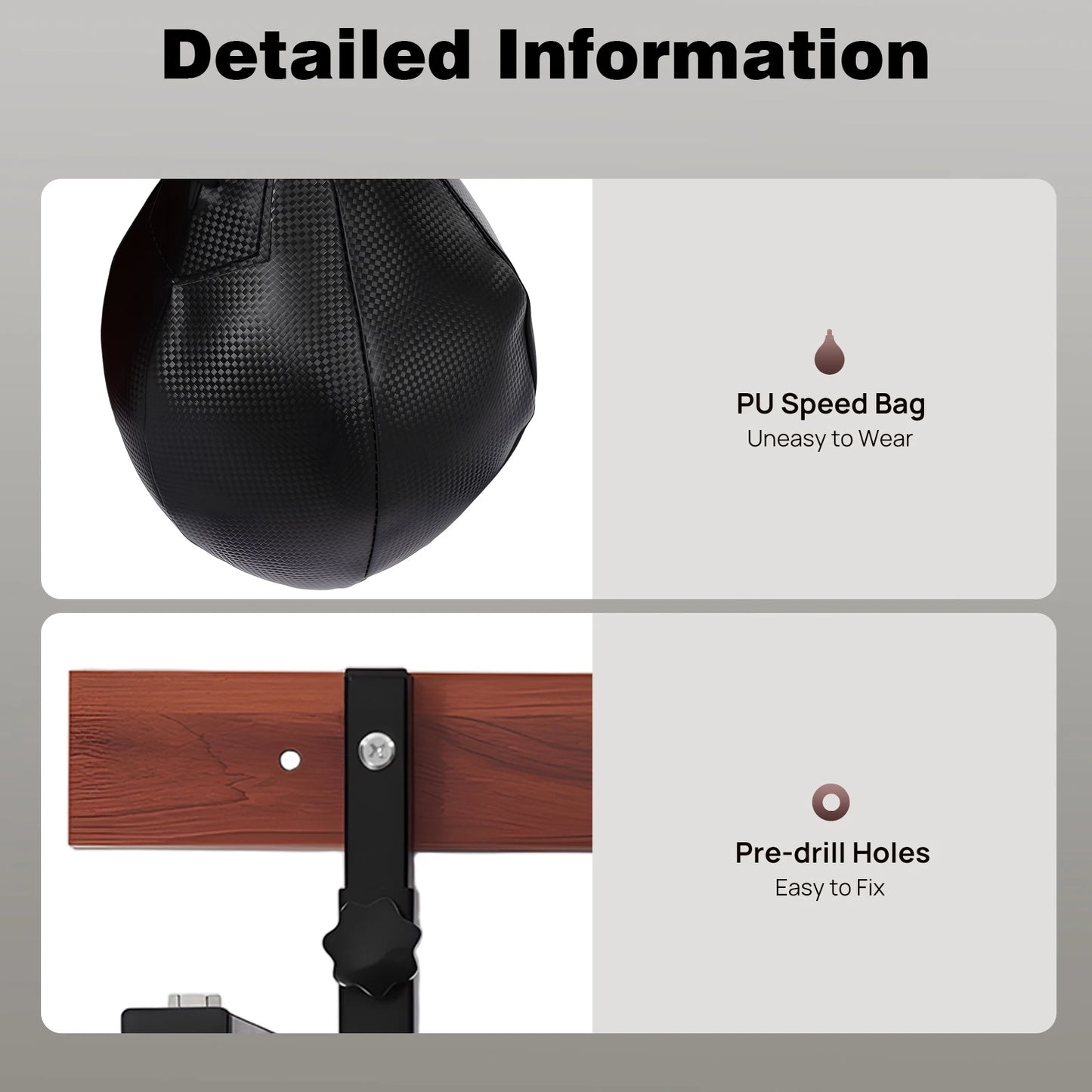 360° Swivel Speed Bag Platform - Heavy Duty Adjustable Wall Mount for Boxing | StriveRiseFit