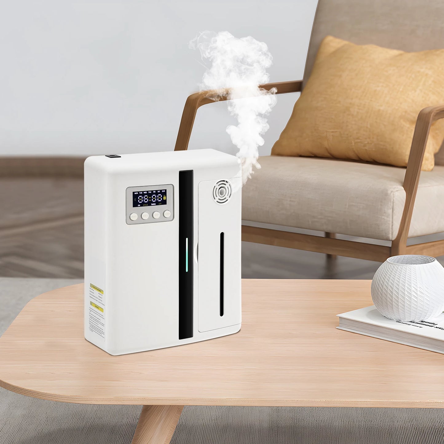 Smart Scent Air Machine, Modern Aroma Diffuser with Nano-Atomization Technology, 160ml Capacity, Ultra-Quiet for Home, Office, Spa