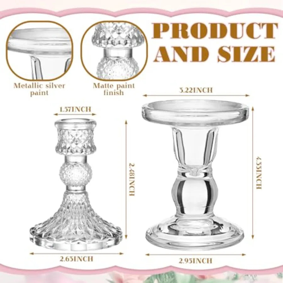 Wedding Unity Candle Set with Holder 12 Styles | StriveRiseFit