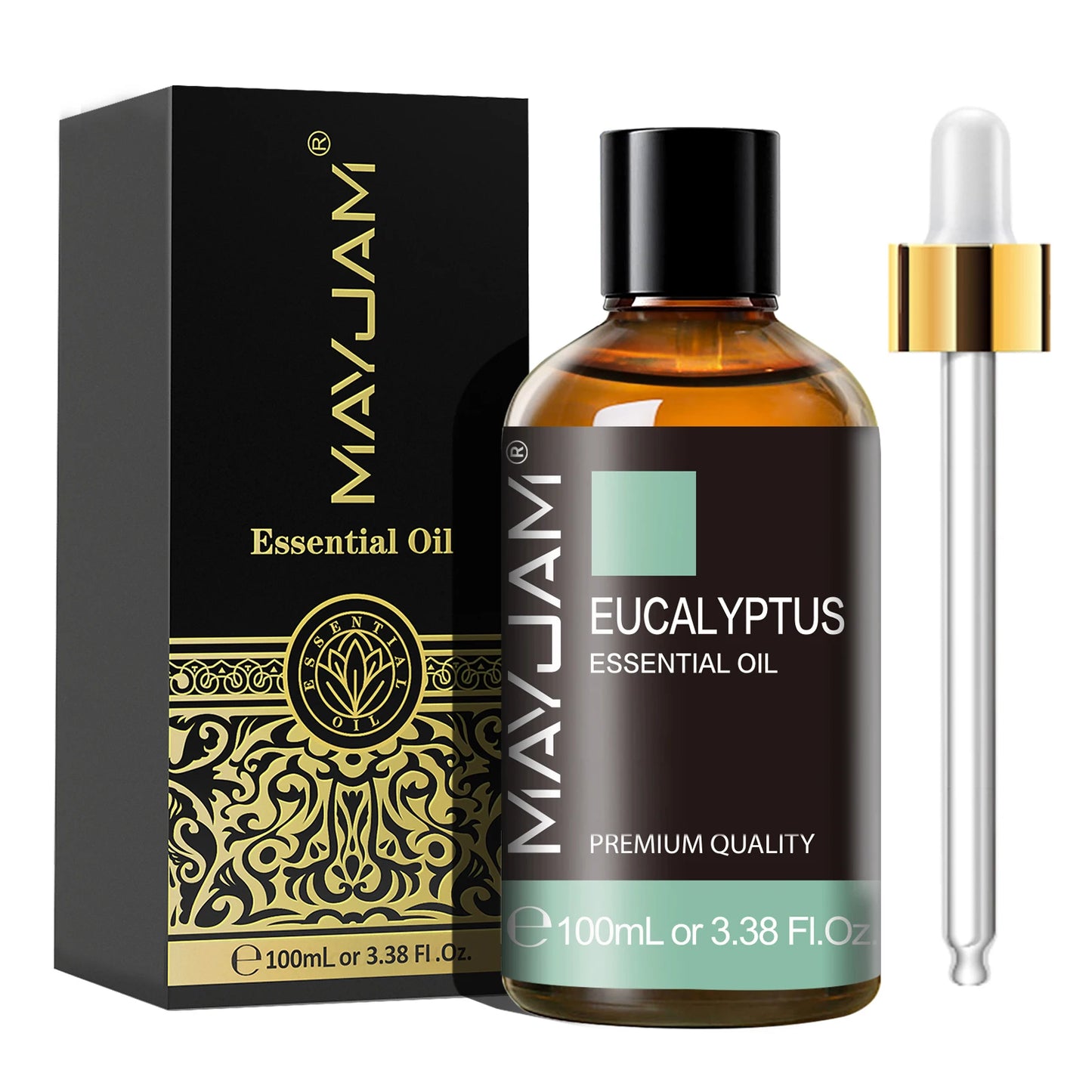 MAYJAM Pure Essential Oil 100ml 23 Scents Dropper & Gift Box | StriveRiseFit