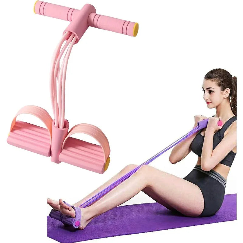 Full Body Workout Resistance Bands with Foam Grips | StriveRiseFit