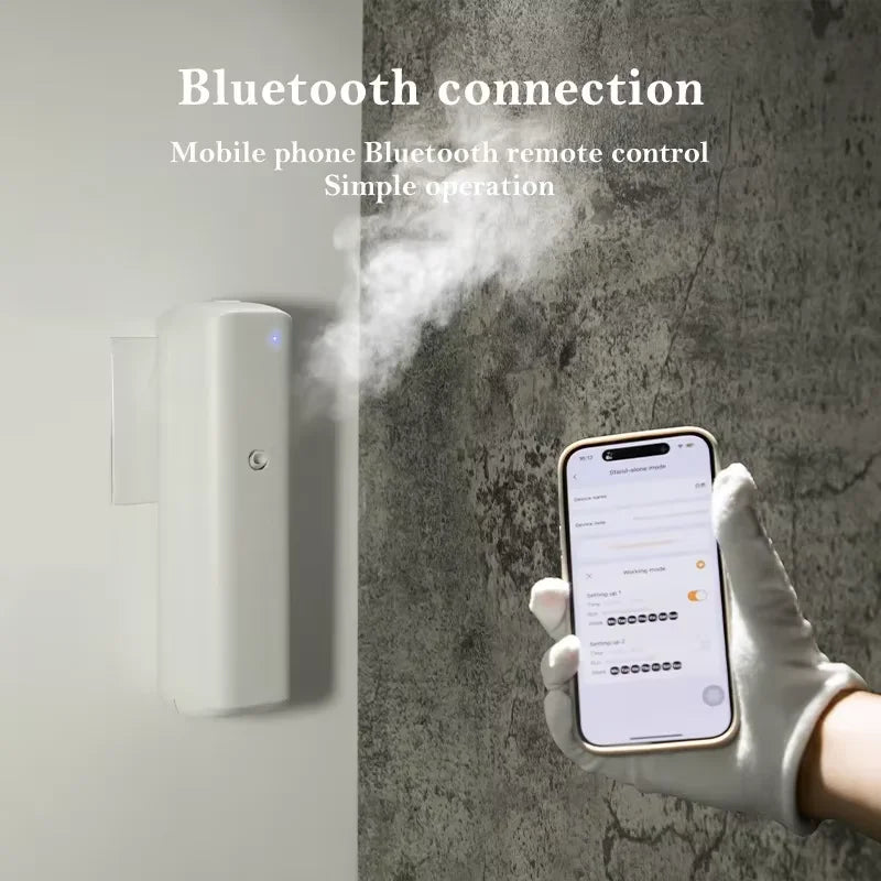 Bluetooth Plug-In Aroma Diffuser | 100ml, 300m³ Coverage, App-Controlled, 2W Quiet