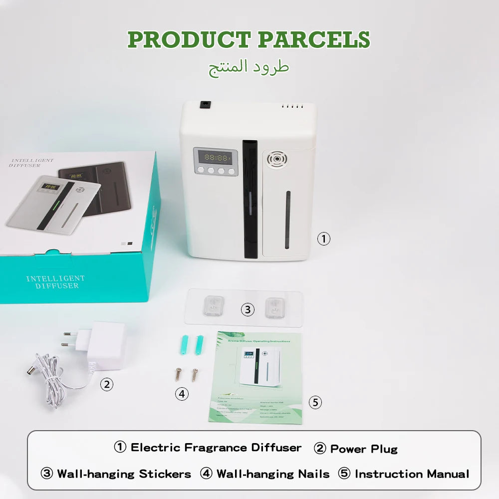 Smart Aroma Diffuser | Bluetooth & Timer | 160ml | 300m³ Coverage | StriveRiseFit