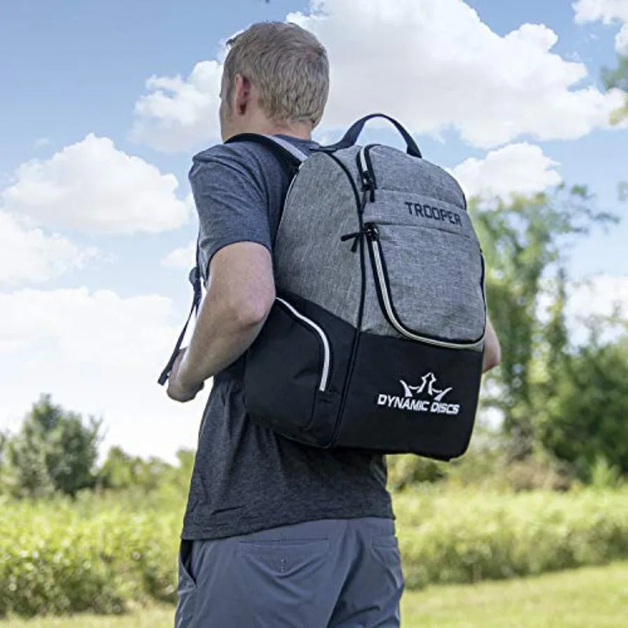 Dynamic Discs Trooper Disc Golf Backpack Bag, 18+ Disc Capacity, 4 Colors | StriveRiseFit