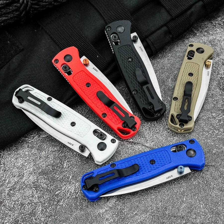BM 533 Compact Folding Knife - S30V Steel EDC & Outdoor Survival Tool