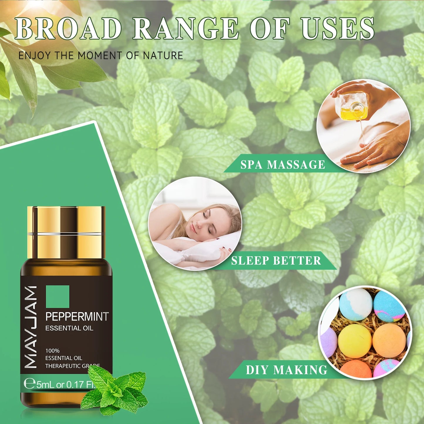 35-Piece Pure Essential Oils Set | 5ml Each | Aromatherapy & Diffuser Gift Set | StriveRiseFit