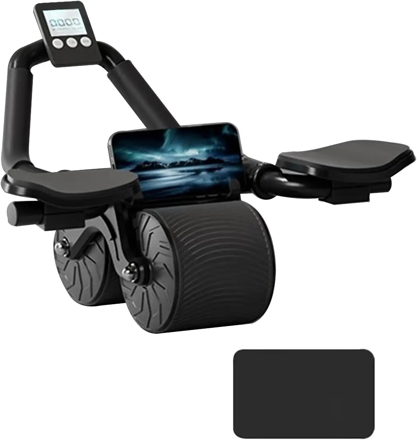 Ab Roller Wheel with Elbow Support & Auto-Rebound for Core Training | StriveRiseFit