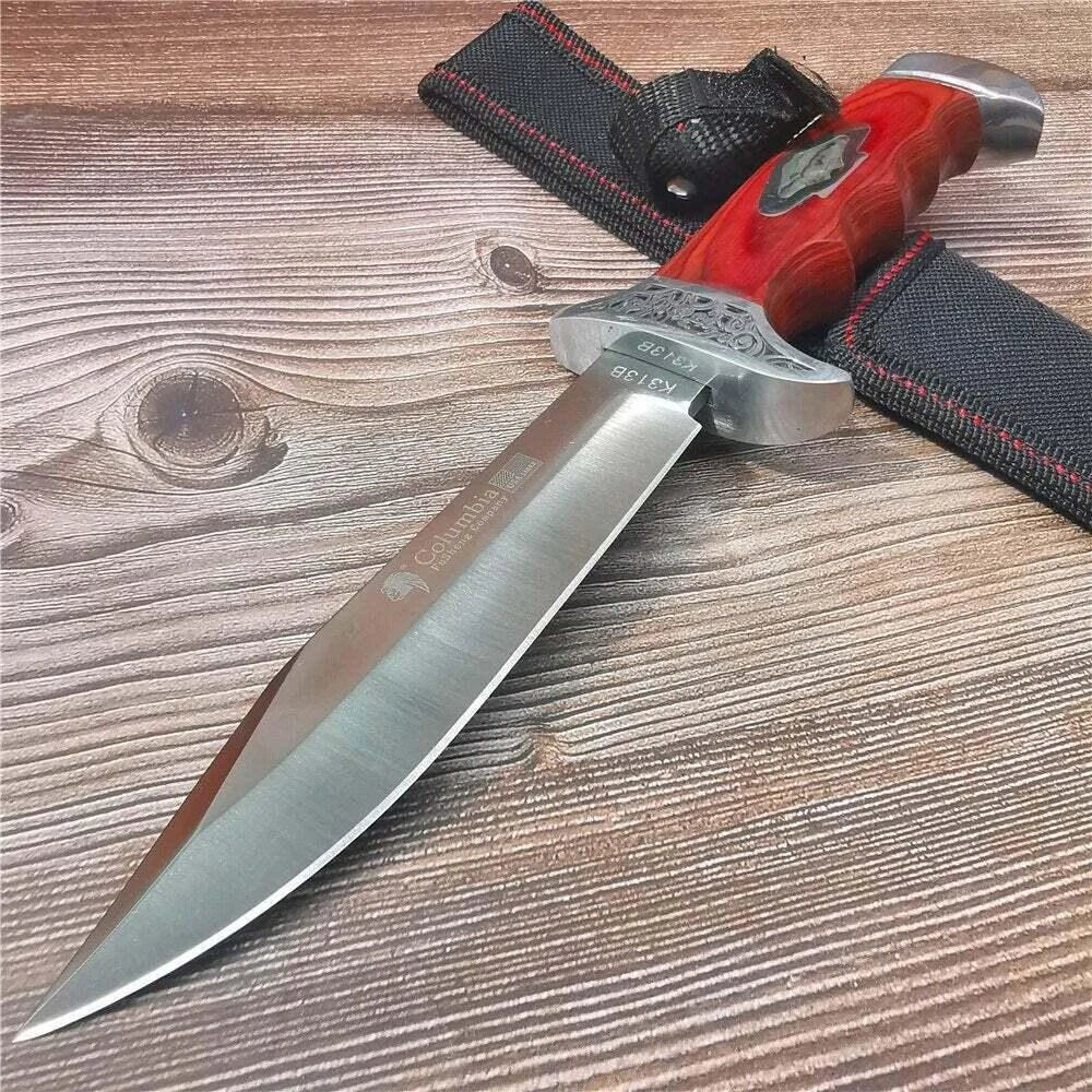 New Sharp High Hardness Stainless Steel Outdoor Camping Hunting Survival Tool
