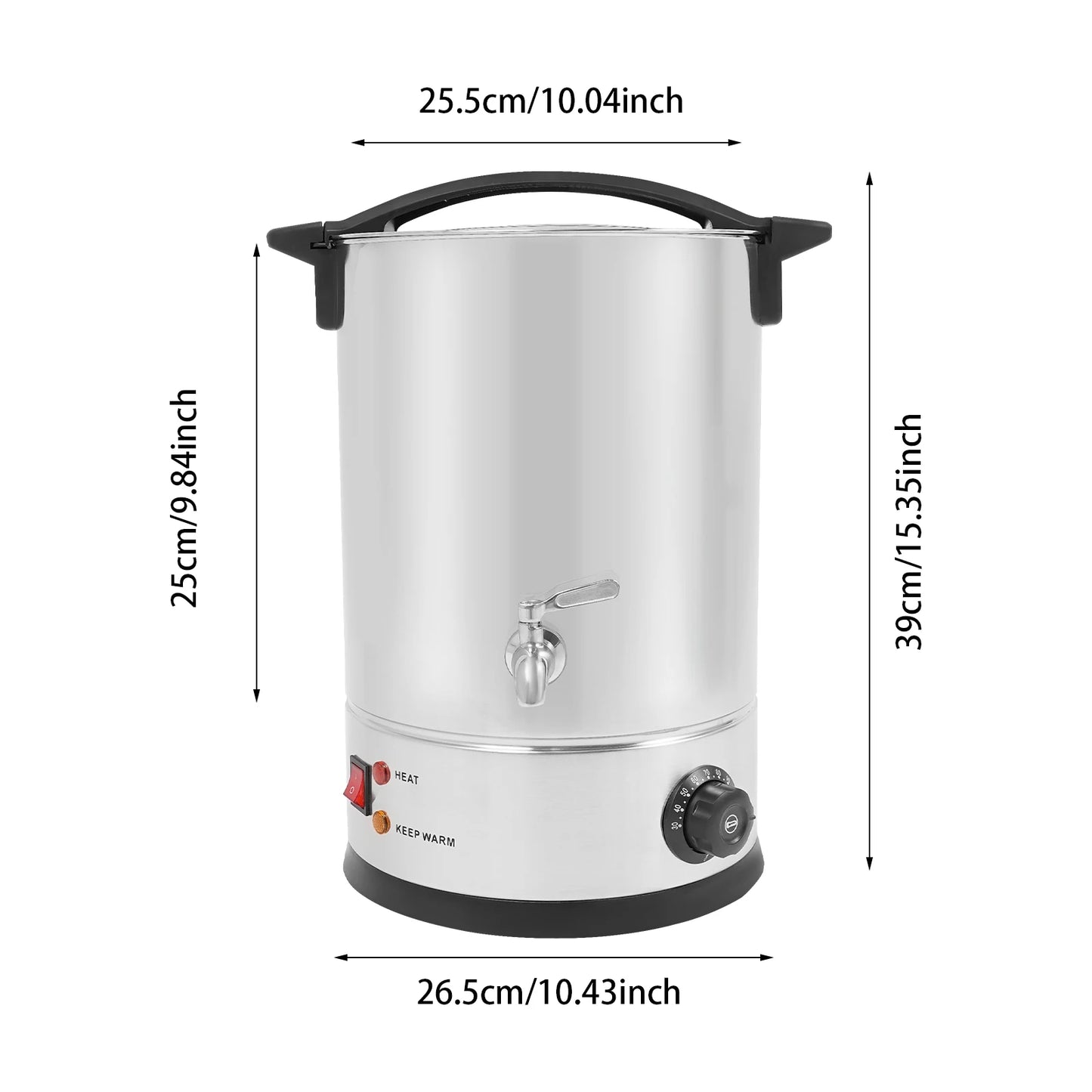 Professional Wax Melting Pot 8L–15L | 1800W Electric Wax Warmer | StriveRiseFit