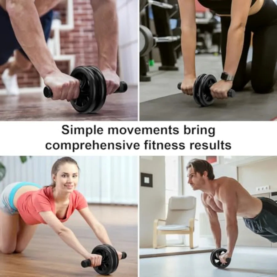 Ab Roller Wheel with Non-Slip Grip for Core Strength Training | StriveRiseFit