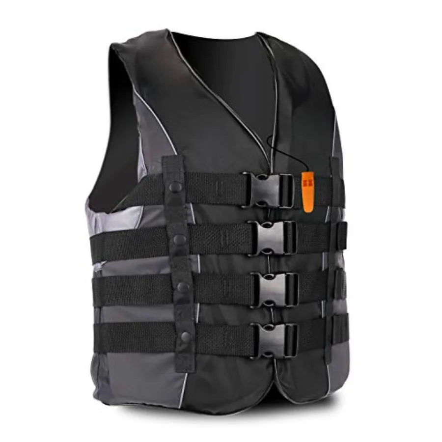 Adult USCG Approved Life Jacket Water Sports Safety Vest for Boating Kayaking | StriveRiseFit