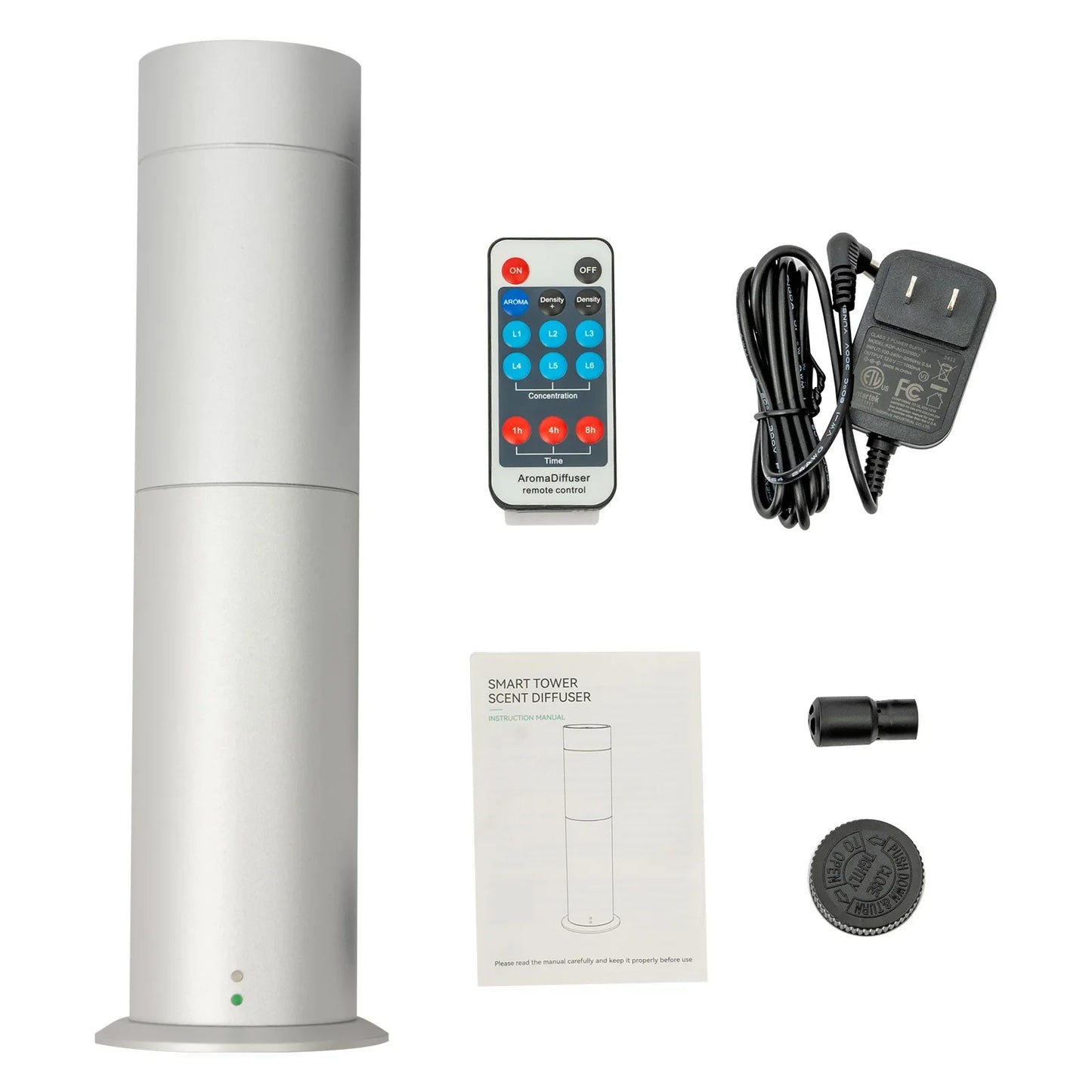 Scent Diffuser, Diffuser Aromatherapy Machine, Remote Control Atomizing Aroma Diffuser, Bluetooth Control, 120ml/4.06Oz