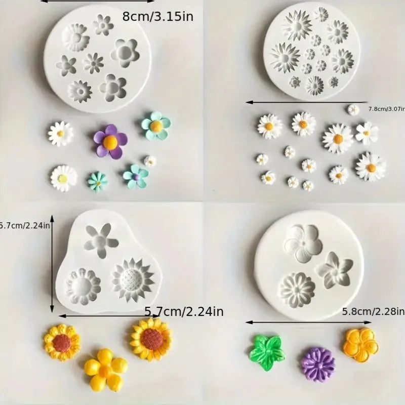 3D Rose Silicone Mold for Candles, Soap, Resin & Clay | StriveRiseFit