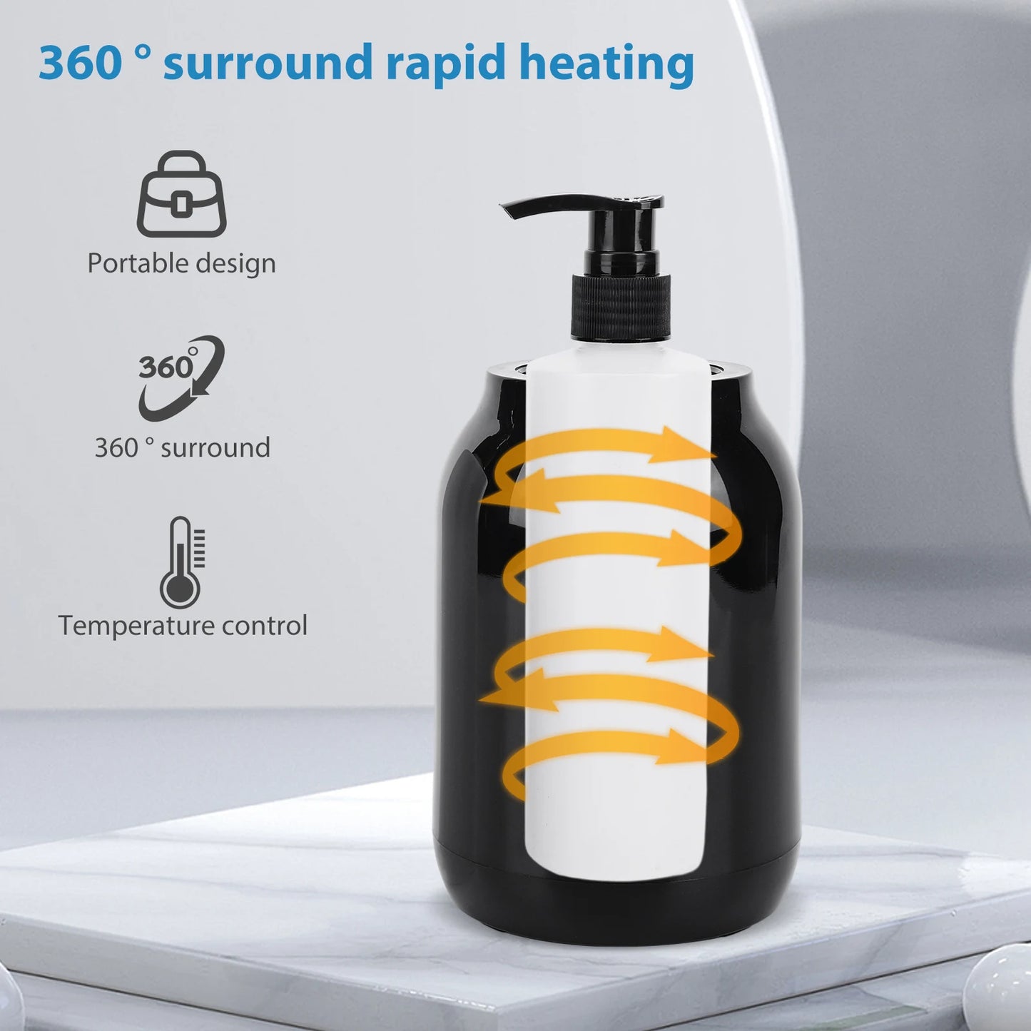 Massage Oil Warmer - Fast Heat Timer for Spa & Salon Use