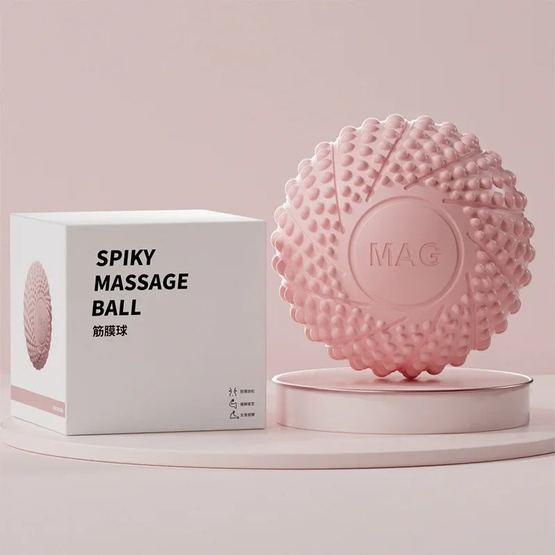 Fascial Massage Ball, Hedgehog Texture, Magnetic Therapy, Foot & Muscle Relief | StriveRiseFit