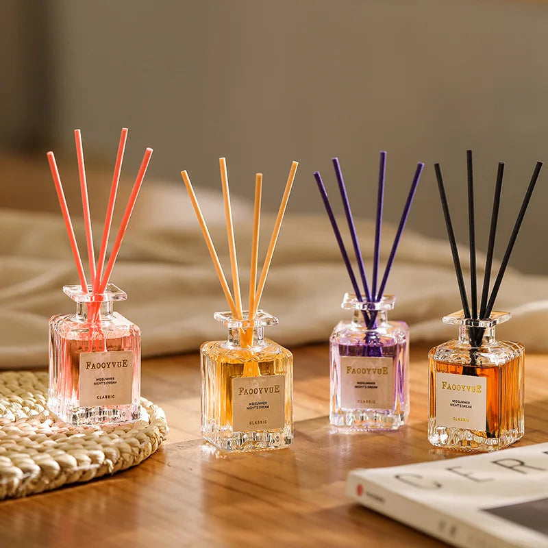 50ml Flameless Reed Diffuser Aromatherapy Fragrance Oil Air Freshener | StriveRiseFit