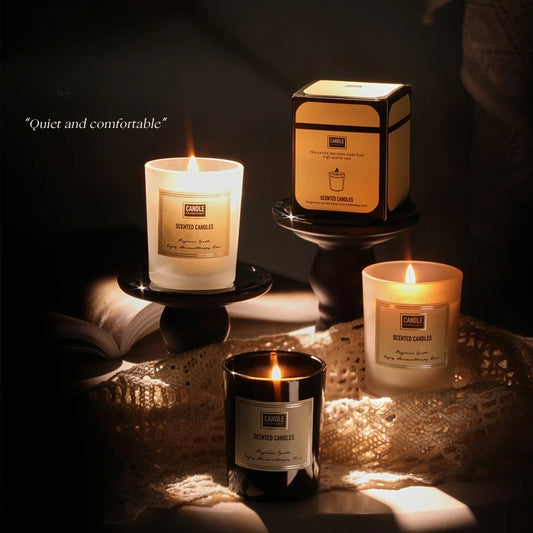 Atmosphere Aromatherapy Candles 26 Scents British Pear and Orchid Romantic Home Decor Christmas Gift Birthday Scented Candles