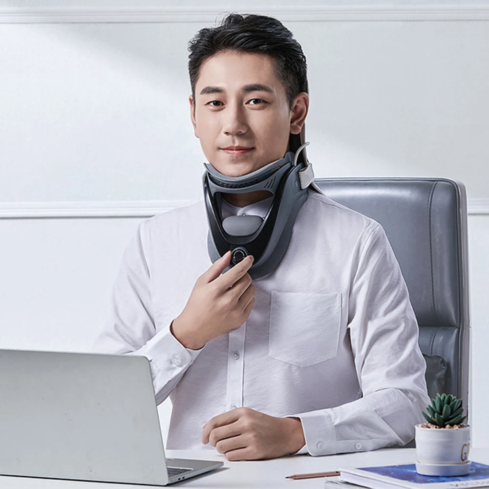 Cervical Traction Device - Adjustable Neck Brace & Posture Corrector | StriveRiseFit.com
