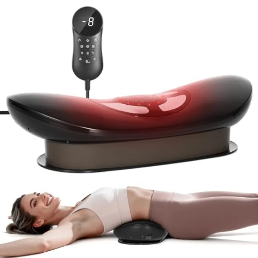Electric Lumbar Traction Device with Dynamic Airbag & 3-Level Lumbar Stretcher | StriveRiseFit