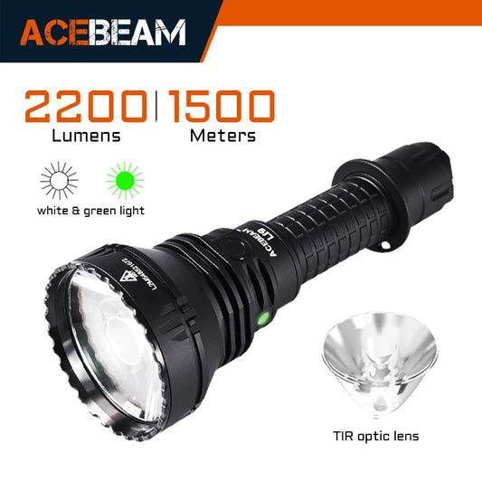 ACEBEAM L19 2.0 Hunting Flashlight 2200 Lumens 1520M Beam | StriveRiseFit