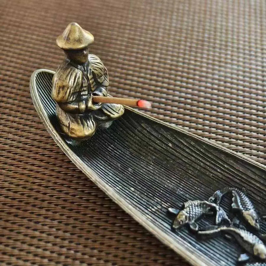 Metal Incense Stick Holder Censer 3 Styles Fits Standard Sticks | StriveRiseFit