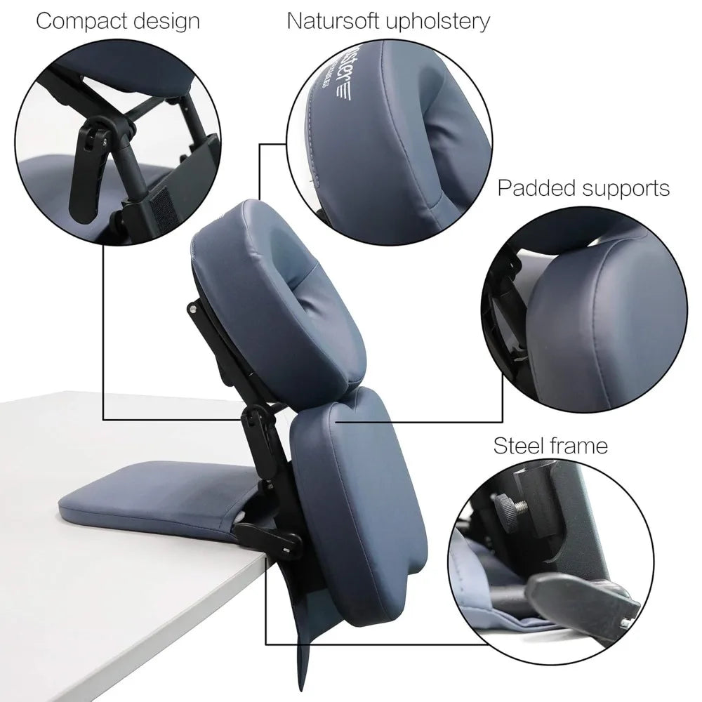 Desktop Face Cradle Massage Kit - Foldable Adjustable Head Rest | StriveRiseFit.com