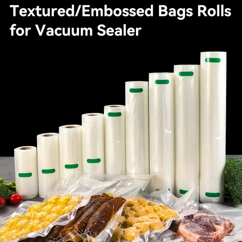Vacuum Sealer Bag Rolls BPA-Free Heavy-Duty – Multiple Widths | StriveRiseFit