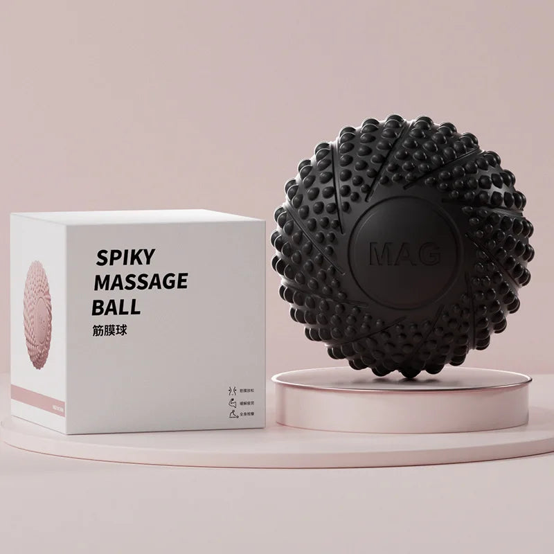 Fascial Massage Ball, Hedgehog Texture, Magnetic Therapy, Foot & Muscle Relief | StriveRiseFit