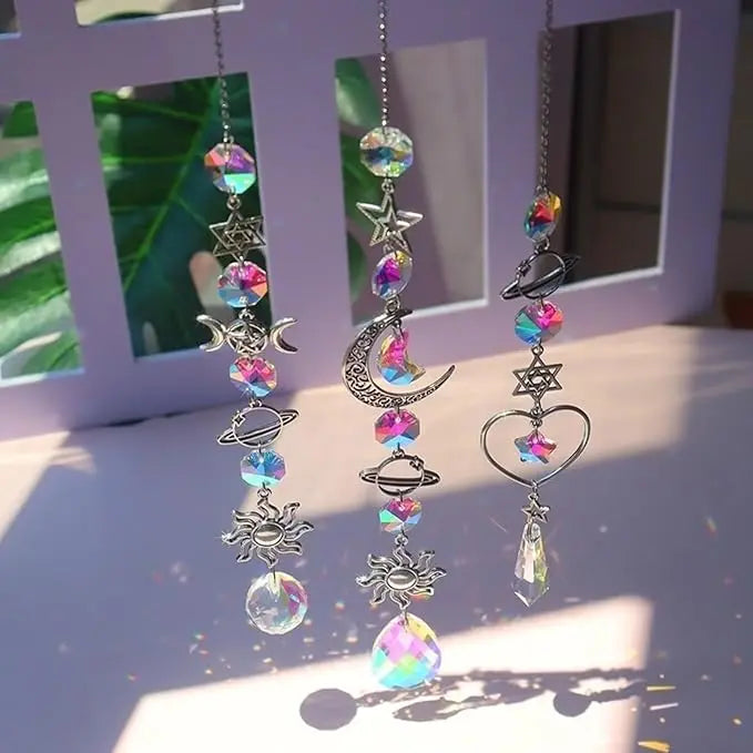 Crystal Wind Chime Rainbow Maker & Sun Catcher — Garden & Home Decor | StriveRiseFit