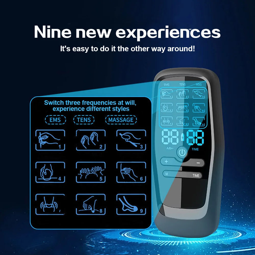 Electrical Pulse Massager, Tens Unit,  Muscle Stimulator Therapy for Pain Relief