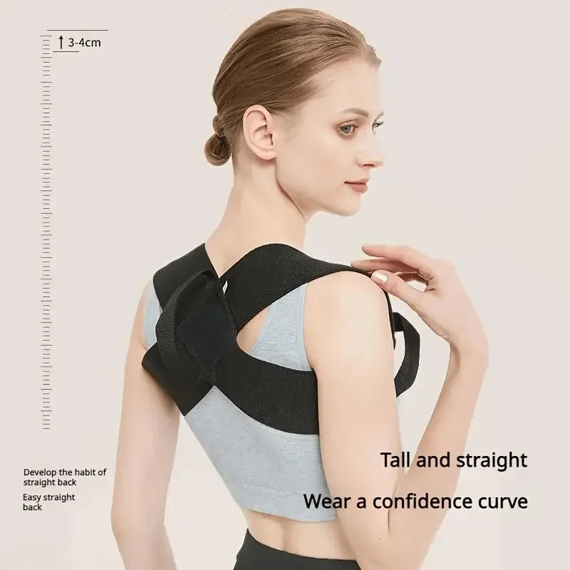 Adjustable Posture Corrector Belt - Back & Shoulder Support Brace | StriveRiseFit.com