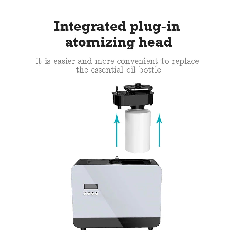 800ml HVAC Commercial Aroma Diffuser Metal Essential Oil Air Purifier | StriveRiseFit