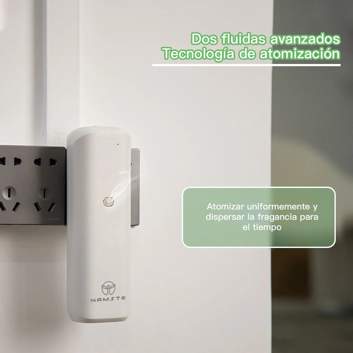 Plug-In Wall Aroma Diffuser | Bluetooth | Waterless | 100ml | 300m³ Coverage | StriveRiseFit