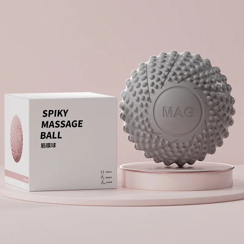 Fascial Massage Ball, Hedgehog Texture, Magnetic Therapy, Foot & Muscle Relief | StriveRiseFit