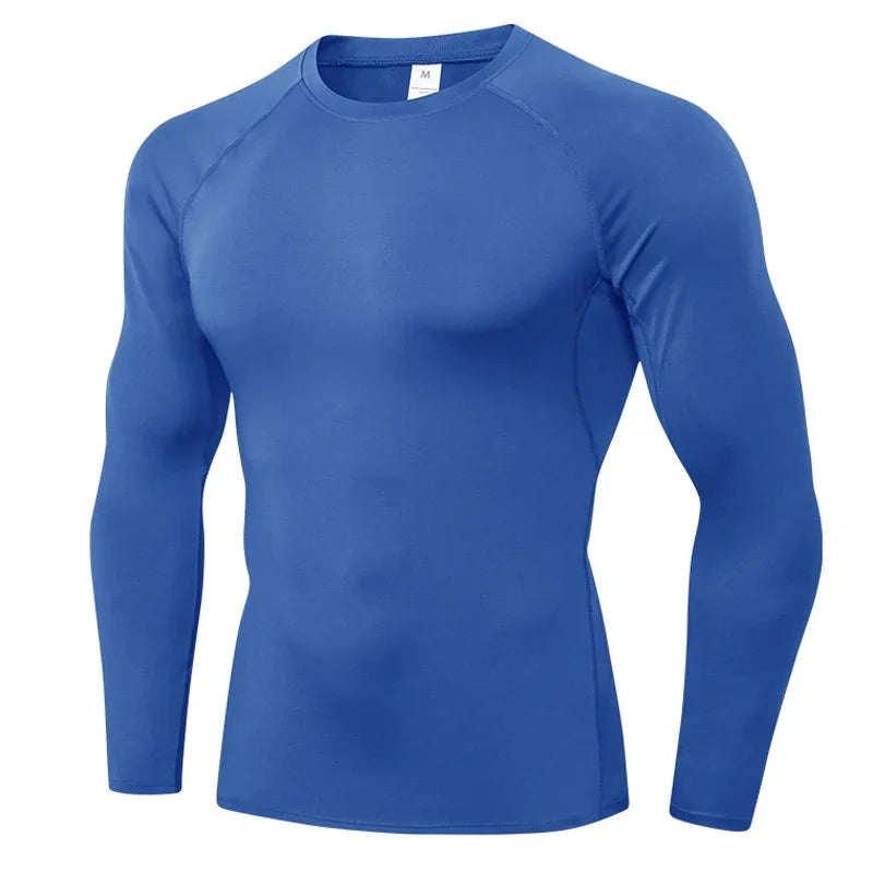 Unisex ~ Men or Woman ~ Compression Shirts Longs Sleeve Workout Gym T-Shirt Running Tops Cool Dry Sports Base Layer Athletic Undershirts