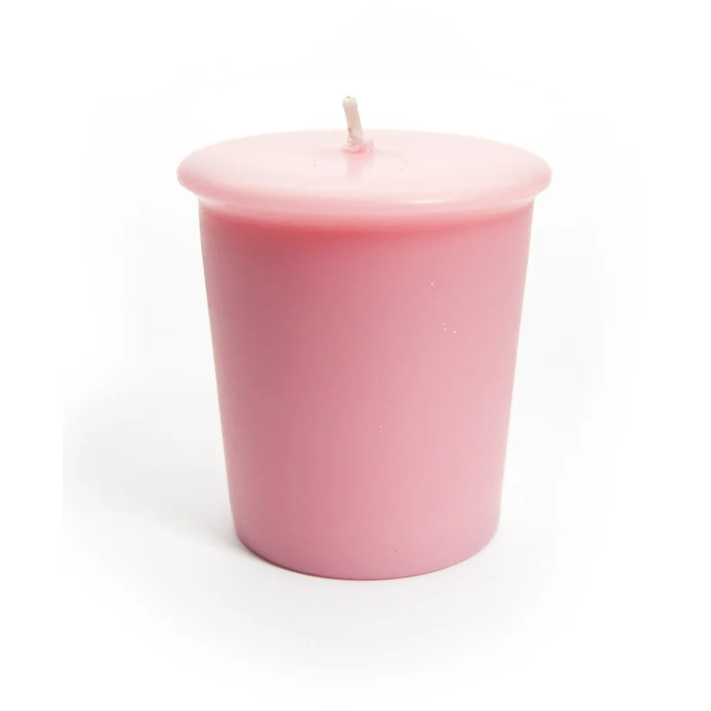 Pure Plumeria Scented Soy Votive Candles 6 Pack Natural Fragrance Oils Clean Burning Eco-Friendly Floral Refills Votive Holders