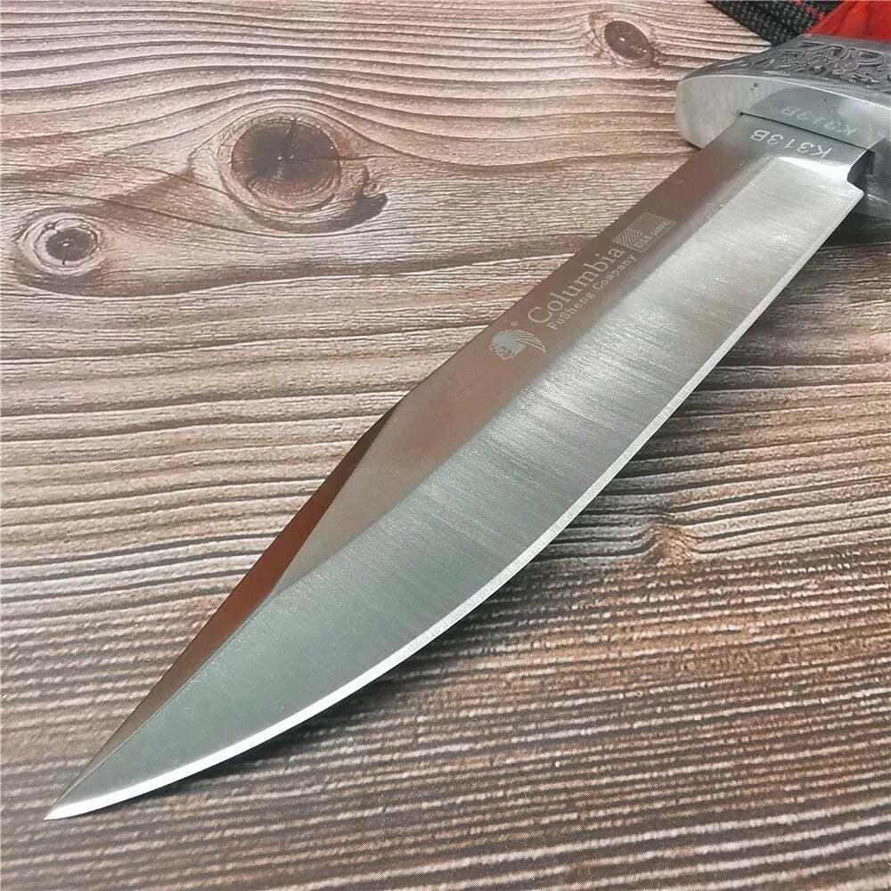 New Sharp High Hardness Stainless Steel Outdoor Camping Hunting Survival Tool