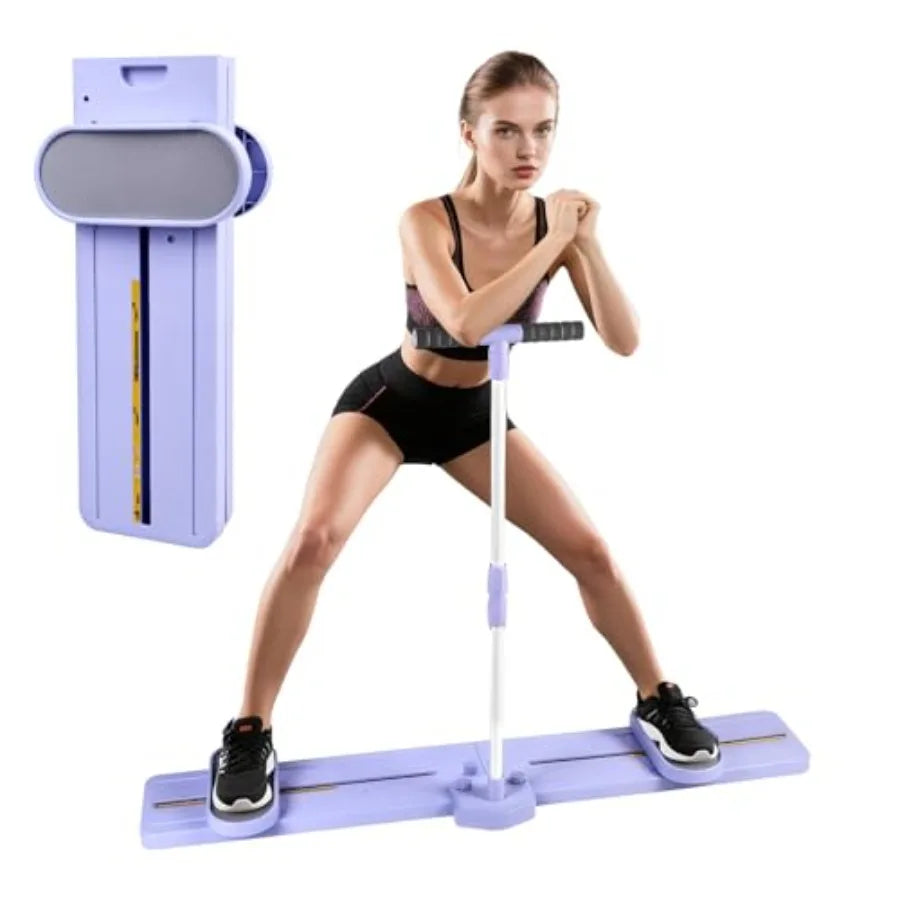Foldable Ski Machine Home Cardio Trainer Adjustable Resistance | StriveRiseFit