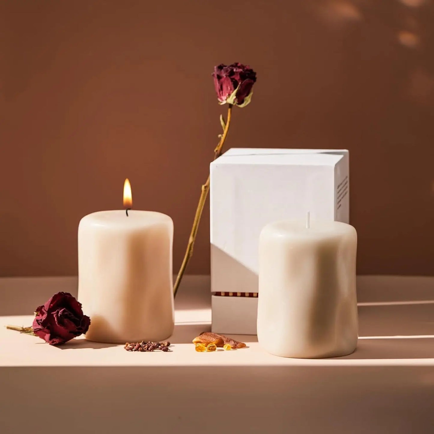 Natural Soy Wax Candle Making Kit, 10 lbs Granules with Wicks, Stickers & Holders | StriveRiseFit