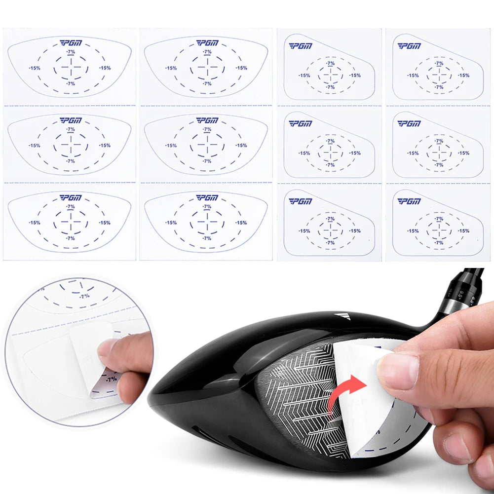 Golf Impact Tape Strike Stickers - Sweet Spot Finder for Woods & Irons | StriveRiseFit