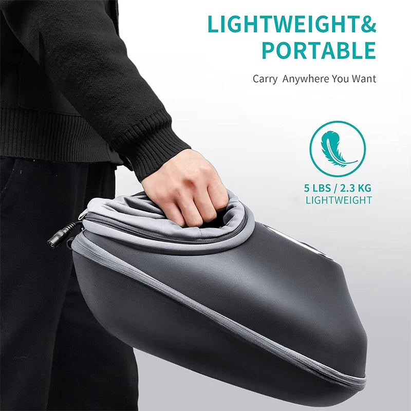 Nekteck Shiatsu Foot Massager - Heating Therapy & Air Compression
