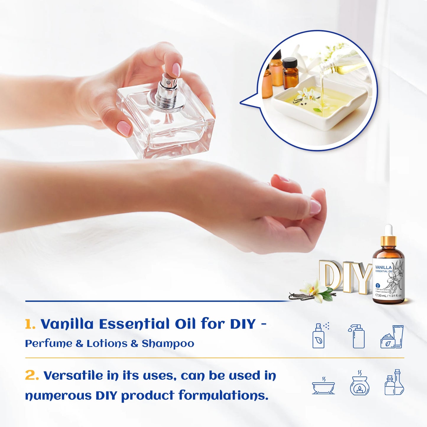 100% Natural Essential Oil 30ml — 19 Scents Available | StriveRiseFit