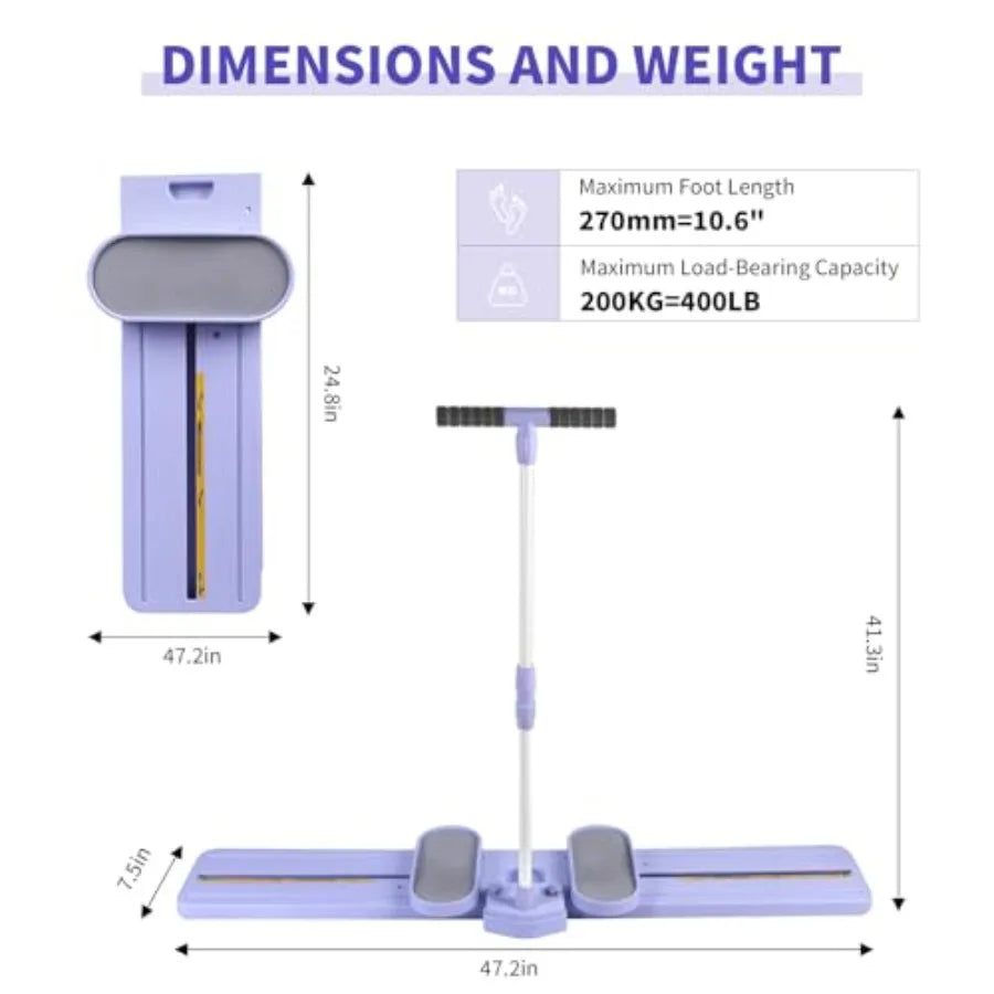 Foldable Ski Machine Home Cardio Trainer Adjustable Resistance | StriveRiseFit
