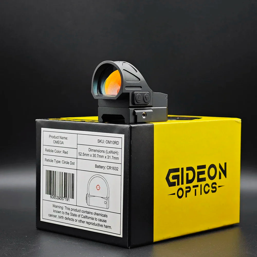 Gideon Optics Omega Red/Green Circle Dot Sight, RMR Footprint, Handgun & Rifle | StriveRiseFit