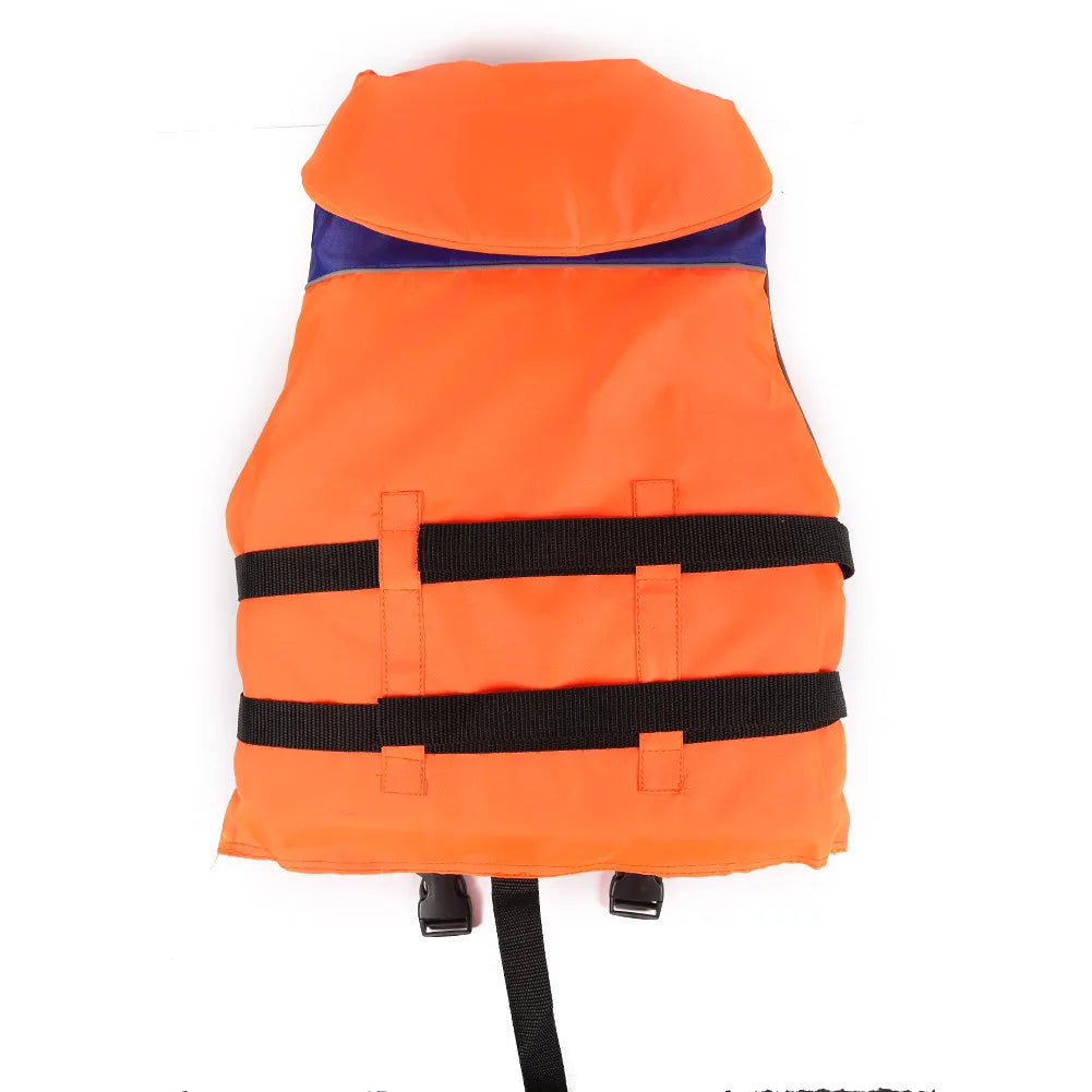 Kids Life Jacket with Whistle & Reflective Strips Adjustable Float Vest for Water Sports | StriveRiseFit